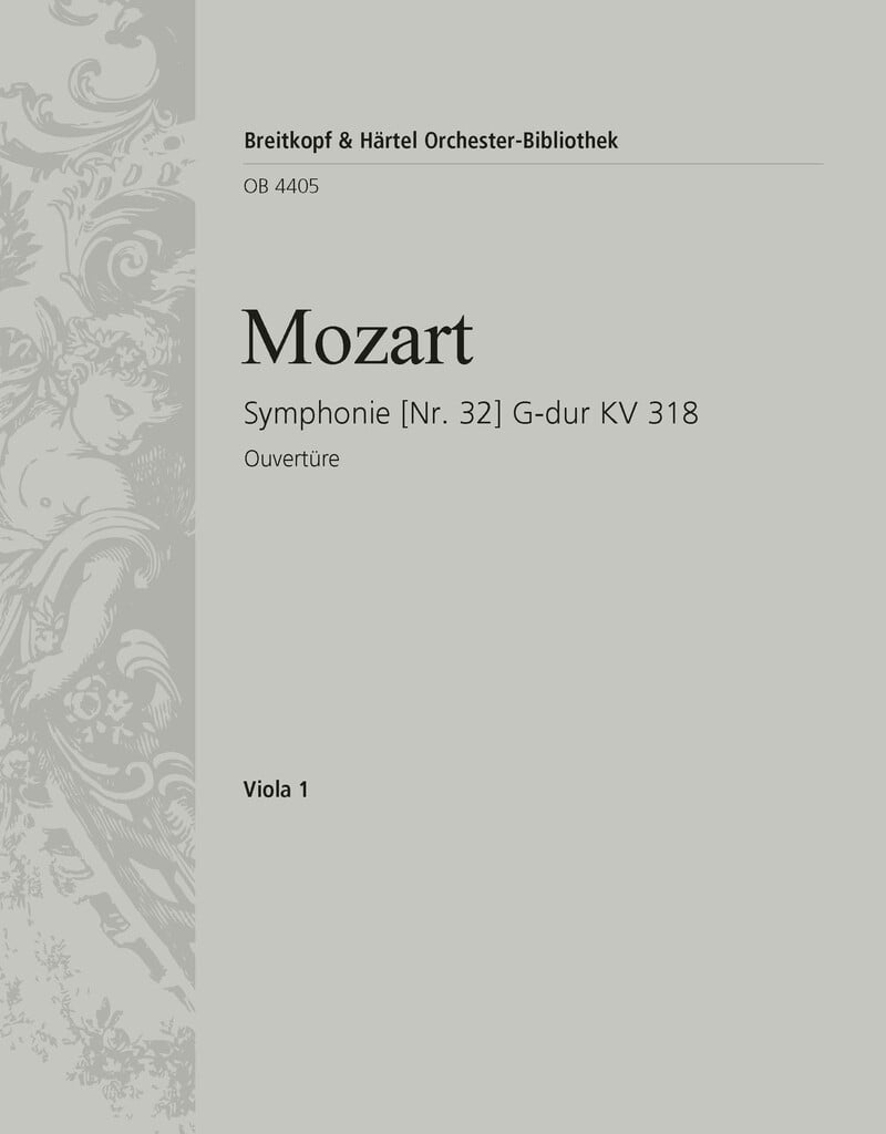 Symphonie Nr. 32 G-dur KV 318